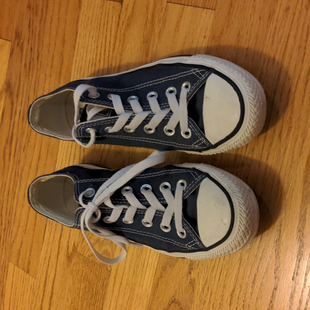 Navy Blue Converse